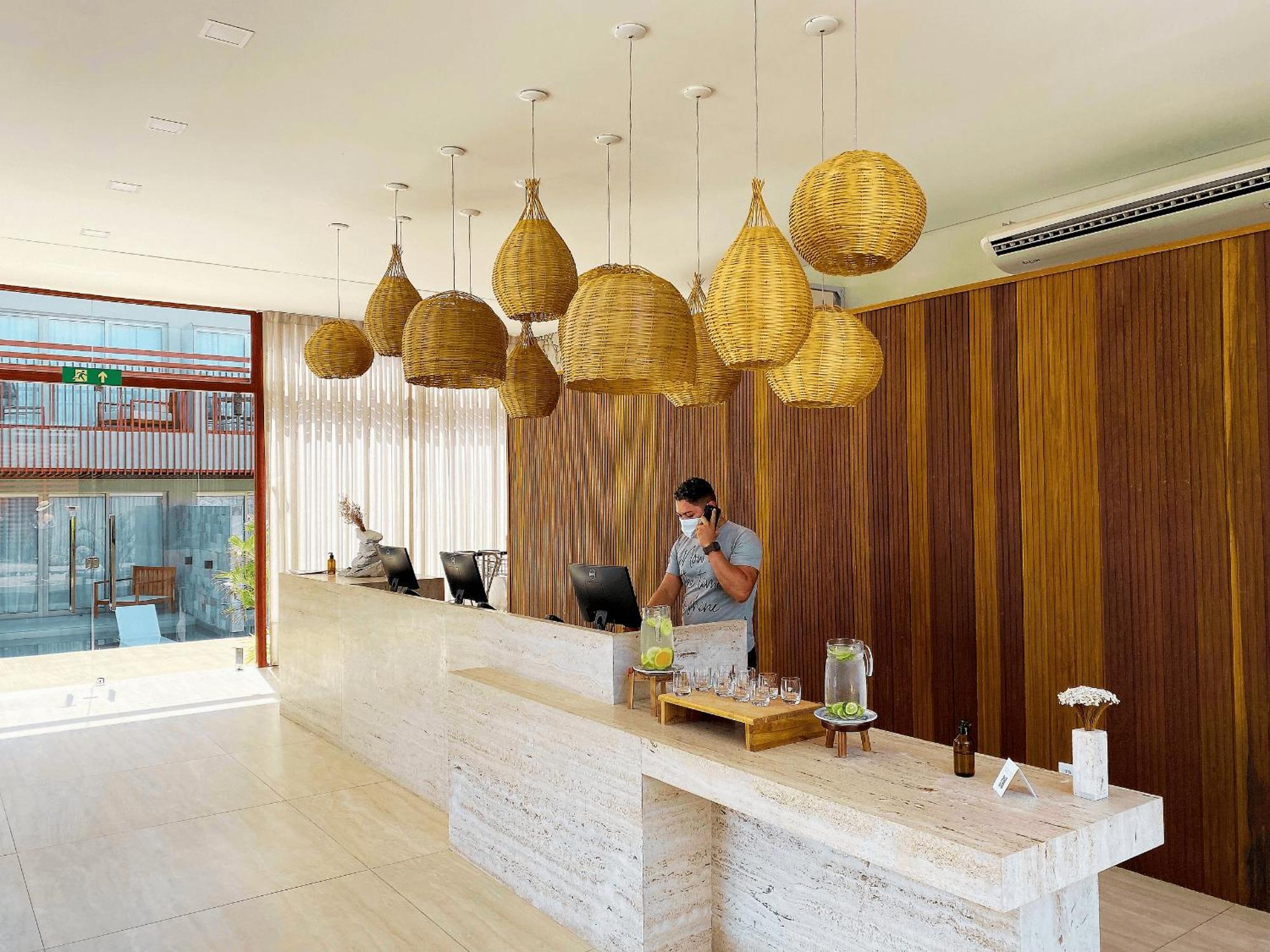 Appartamento Flat Ile De Pipa Bali Vista Piscina - By Almare Praia de Pipa Esterno foto
